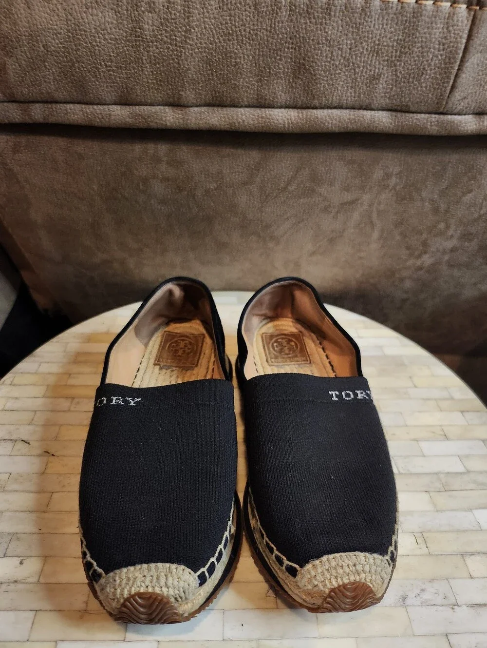 TORY BURCH DAISY SLIP-ON SNEAKERS size 8